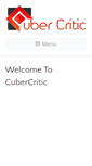 Mobile Screenshot of cubercritic.com